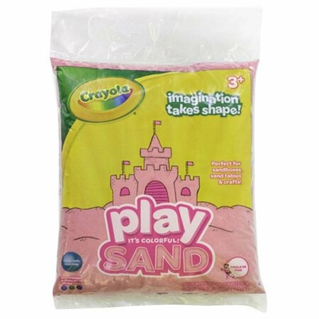 CRAYOLA Pink Dried Play Sand 20 lb 111420